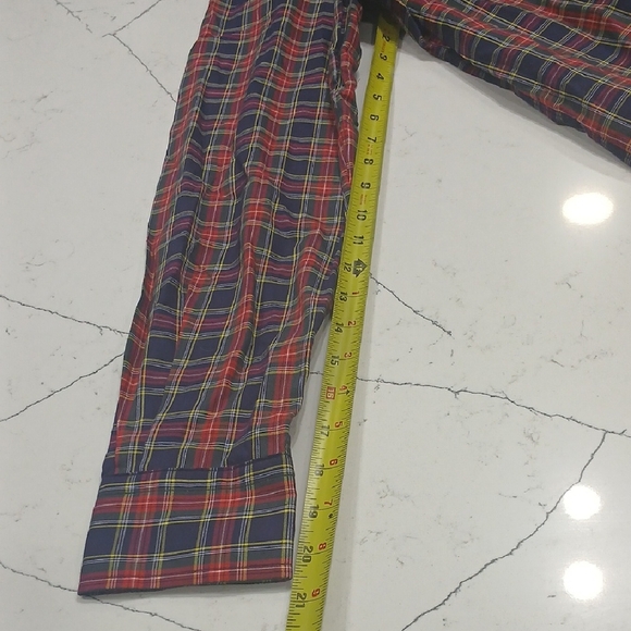 Red and Black Plaid Casual Button Down Shirt Jarred Bay For Woman Sz M NEW - Picture 6 of 7